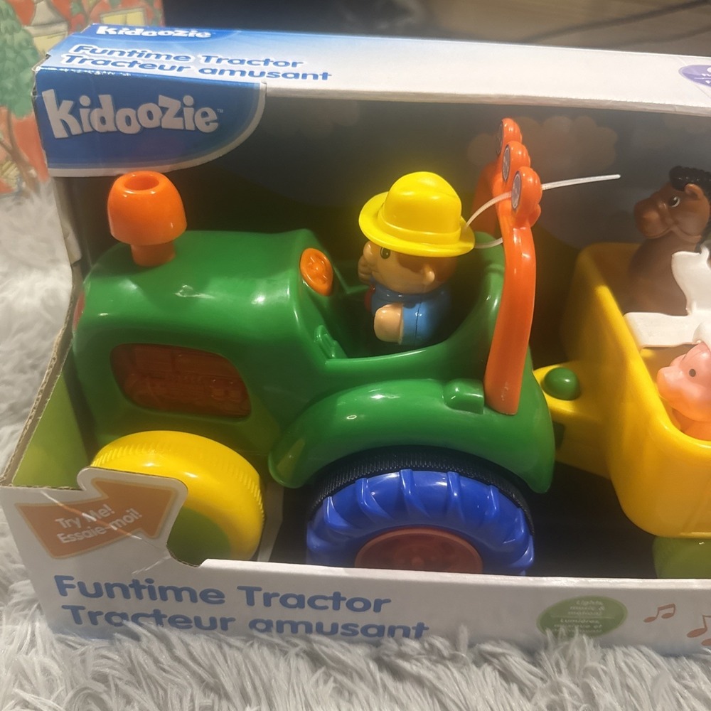 Kidoozie Funtime Tractor For ages 1+ New in Box - Picture 2 of 6